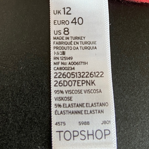 Topshop Leopard Print Cut-Out Back Dress (Size 8P) - Picture 11 of 12